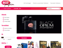 Tablet Screenshot of bestparfum.hu